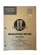 Shop Manual MM-14 I&T/Minneapolis-Moline 335 445 Jet Star 2, 4 Star Super, U302