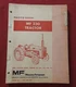 1976-1983 MASSEY FERGUSON MF 230 MF230 TRACTOR PARTS CATALOG MANUAL NICE SHAPE