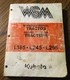 Kubota L185 L245 L295 Tractor Workshop Service Repair Shop Manual   97897-10510