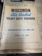 Wisconsin Air Cooled Heavy Duty Engines Instruction & Parts ACN, BKN 22JS2312