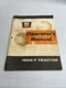oliver operator manual 1950t tractor vintage original print