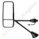 Driver Side Door Power LH Mirror For 08-16 Kenworth T600 T800 T170 Manual w/ Arm