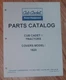  CUB CADET 1620  ILLUSTRATED PARTS LIST MANUAL