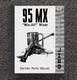 GRINDER SERVICE PARTS MANUAL GEHL 95MX MIX-ALL  1532