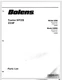 Bolens 5117H Garden Tractor Parts list Manual 1700 19pgs.  comb bound book