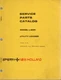 New Holland L-225 Skid Steer Loader Parts Manual