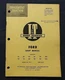 1960 FORD 501 601 701 801 901 600 700 800 900 1801 TRACTOR I& T SHOP MANUAL NICE