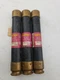 (2C3) 3pcs - Bussmann FRS-R-6-1/4 Fuse FRSR614 