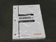 Hitachi EX2500-5 Excavator Operator's Manual Owners Book