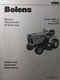 Bolens H11XL G16XL Tractor 42" & 48 Mower Implement 18300-03 18301 Owners Manual