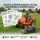 KUBOTA GR1600-II GR1600EC2 RIDE ON MOWER SERVICE REPAIR WORKSHOP MANUAL ON USB