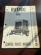 Gehl RB1400 Baler Service Parts Manual