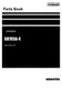 Komatsu GD705A-4 Grader Parts Catalog Manual SN 21001-UP