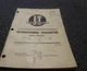I&T International Harvester IH 364 Tractor Shop Service Repair Manual IH-40 xz