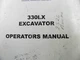 LINK-BELT  330LX OPERATORS MANUAL