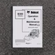 Bobcat B300 B Series Loader Backhoe Owner Operator User Manual SN 573111001 & Up