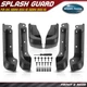 6x Front & Rear Mud Flap Delete for GMC Sierra 2500 HD Sierra 3500 HD 2020-2025