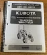 Kubota Illustrated Parts List B2320HSD B2620HSD B2920HSD  97898-24010