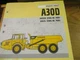 Volvo A30D Articulated Truck Operators Manual S/N 14001 & 74001