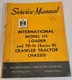 International 175 Loader & TD-15 Series B Crawler Tractor Chassis Service Manual