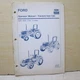 FORD NEW HOLLAND 5640 6640 7740 TRACTOR Owner Operator Maintenance Manual guide