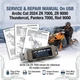 ARCTIC CAT PANTERA 7000 RIOT 7000 2024 SERVICE REPAIR SHOP MANUAL USB