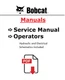 ✅ BOBCAT E42 EXCAVATOR MANUALS OPERATORS SERVICE REPAIR 6989432 6989433