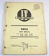 Ford I&T 8000 8600 8700 9000 9600 9700 TW-10 20 30 Tractor Service Repair Manual