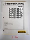 New Holland F4GE9454H F4GE9454J F4GE9484D F4HE9484A F4H9484C Engine Shop Manual