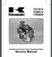 Kawasaki Engine FX751V, FX801V, FX850V Service Manual 153 pages