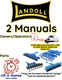 LANDOLL 1550 IN ROW RIPPER OWNERS OPERATORS PARTS MANUAL PDF ON USB