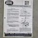 Gehl HC 10 HC 11 Service Parts Manual Form No. 1849B