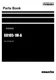 Komatsu 6D105-1M-A Engine Parts Catalog Manual SN 15149-UP
