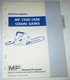 Massey Ferguson MF 120E 140E Chain Saw Parts Catalog Manual Book 4-75 ORIGINAL!
