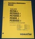 KOMATSU PC750-7 LC-7 SE-7 PC800-7 EXCAVATOR OPERATION & MAINTENANCE MANUAL