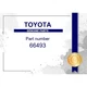 Genuine Toyota Stay License Plate - Part No. 66493-95716 (6649395716)