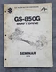 Suzuki GS-850G Shaft Drive 4Stroke Seminar 1979 Manual Specifications
