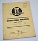 Vintage 1976 I&T International Harvester Tractors Shop Manual - B275/B414/354..