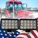 For Case IH Tractors CX70 CX80 MX100C MX170 MX180 MX200 LED Flood Work Light