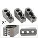 8" Hard Jaws For Kitagawa B-210 Type CNC Lathe 3 Sets Chuck 3PCS Lathe Chuck USA