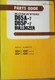 Komatsu Bulldozer D 65 A - 7, D 65 P - 7 Parts Catalogue