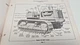 1950s ALLIS CHALMERS HD20H CRAWLER TRACTOR Training Manual