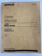 Caterpillar Cat 140G Motor Grader Parts Manual 