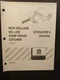 New Holland MC Low Dump Grass Catcher Operators Manual 86617212