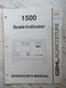 1992 Gehl Equipment 1500 Scale Indicator Operator's Manual Form 906646 17 Pages