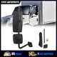 Black Door Mirror Assembly For International 4300 4200 2002-2018 Passenger Side