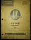 J.I. Case Series  500 - 600 - 900B  I&T Tractor Shop Sevice Repair Manual 1959
