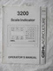 1993 Gehl 3200 Scale Indicator Operator's Manual