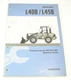 Volvo L40B L45B Tractor Loader Gearbox Axles Service Workshop Repair Shop Manual
