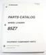 Kawasaki 85Z7 Wheel Loader Equipment Component Parts Manual 85J-5001